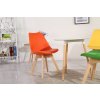 Jídelní židle Bali - oranžová