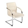 Konferenční židle / židle do čekárny BX-3346 krémová