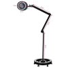 Lampa s lupou ELEGANTE 6025 60 LED SMD 5D se stativem černá
