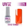 71.UV gel lak na nehty hybridní VIVID TANGO 6 ml