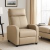 Televizní křeslo RUFO s polohováním - béžové
