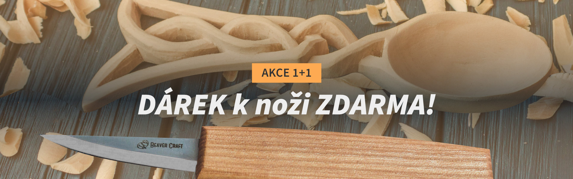 Květnová akce 1 + 1, DÁREK k noži ZDARMA!
