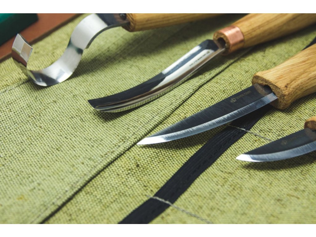 S17L - Extended Spoon and Whittle Knife Set (Left handed)