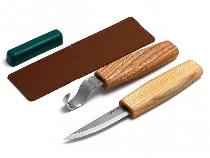 beavercraft S03L spoon carving tool set rezbarska sada