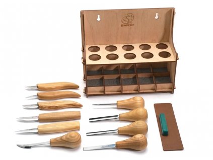 beavercraft S52 woodcarving seet of 10 knives 09