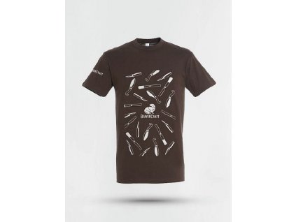 beavercraft panske triko t shirt brown