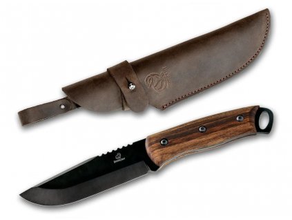 beavercraft BSH4 bushcraft knife carbon steel 125mm walnut 01