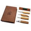 beavercraft S09Lbook set 4knives book left rezbarska sada 02