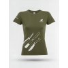 beavercraft damske triko t shirt green