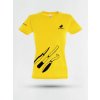 beavercraft damske triko t shirt yellow