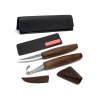 beavercraft S01X black spoon carving set genuine leather case luxury black 01