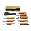 beavercraft S08 wood carving set 8pcs rezbarska sada 04