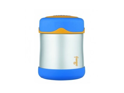 Dojčenská termoska na jedlo - modrá