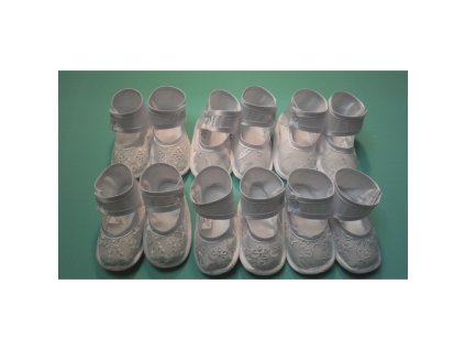 Saténové topánočky na krst