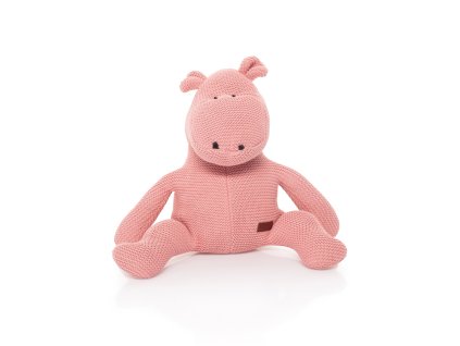 Pletená hračka Hroch, Pink