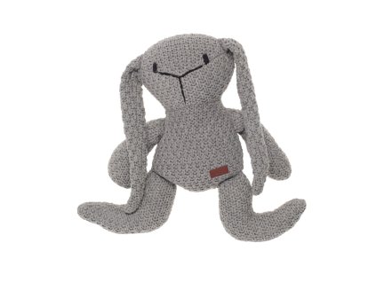 Pletená hračka Zajíc, Grey