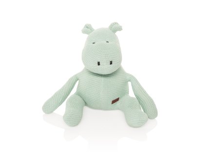 Pletená hračka Hroch, Mint