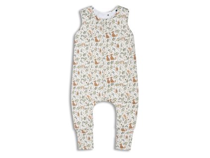 13298 30 reversible sleeping bag with legs xs 6 12 months dl ivory forest 5903175927910 1