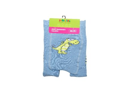 Detské pančuchy froté-modré pásik