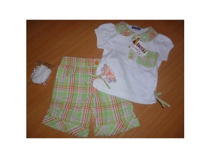 Súprava - oranžový motýlik