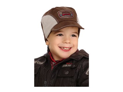 Čiapka so šiltom, menžestrová, krémová, 48