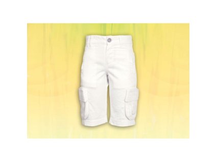 Krátke nohavice WILD NAVIGATOR,biele