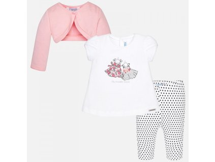 Dievčenský komplet MAYORAL 1751 sv. ružová