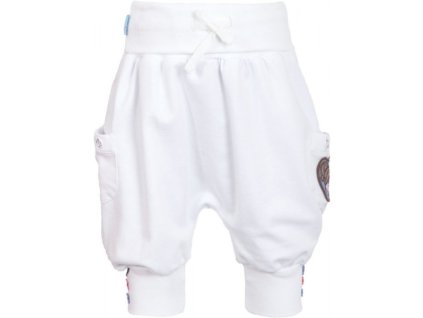 Nohavice/Tepláky MIRABEL, biele