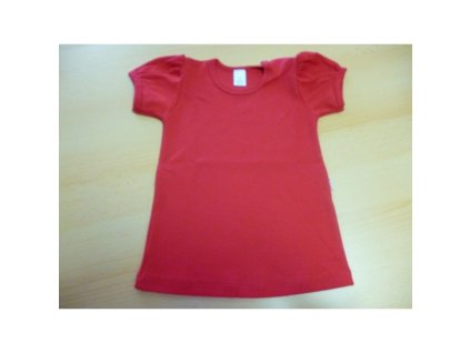 Bavlnené šaty obyčajné, červené