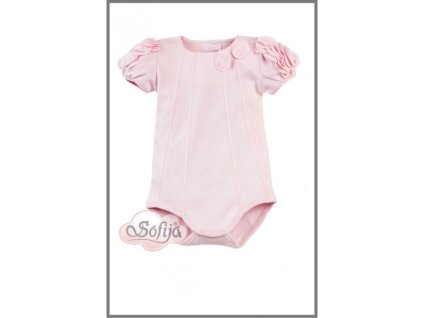 Body Princezná s okrasným rukávom, ružové