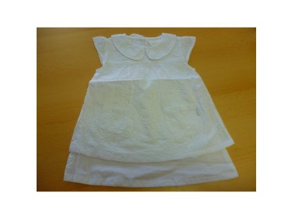 Šatočky na krst, čipka