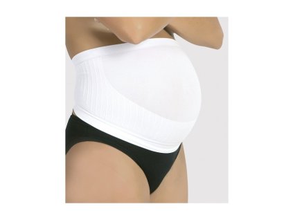 Tehotenský podporný pás, biely