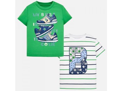 Chlapčenské tričko MAYORAL 1022 - 2 kusy