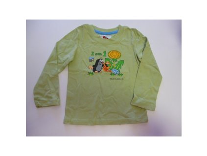 Tričko s dlhým rukávom Krtko od 1-6 rokov