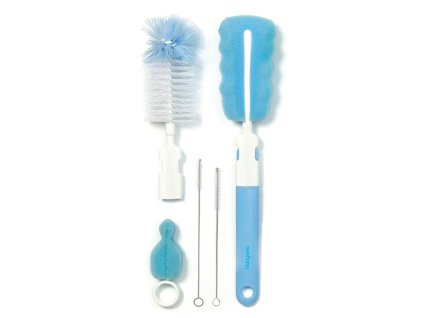 BABYONO Kefka na čistenie s vymeniteľnou rukoväťou