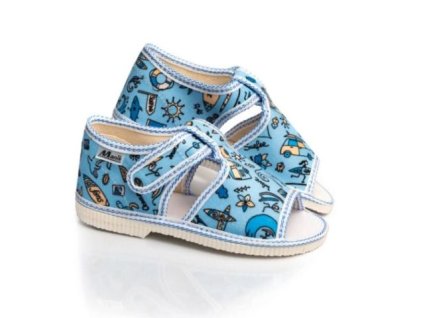 Detské papuče Manik leto Surf