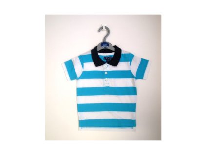 Poľokošeľa pásik modrá