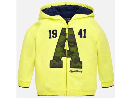 Chlapčenská mikina MAYORAL 2497 žltá