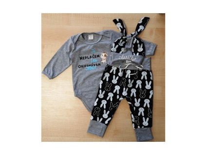 Chlapčenská kojenecká súprava s nápisom