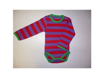 Body, fialovo-červený pásik