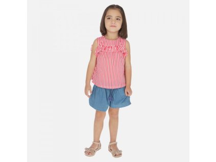 Dievčenské riflové krátke nohavice MAYORAL 3282