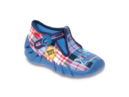 Papučky BEFADO loďka kocka