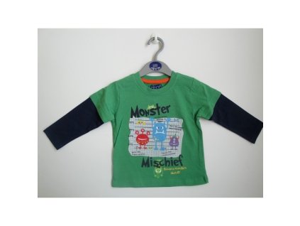 Tričko Monsters about-zelené