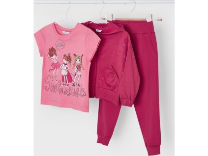 Dievčenský komplet MAYORAL 3850 tm. ružová