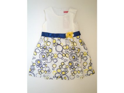 Šaty žltý kvietok