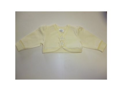 Bolerko-kabátik ,bavlna krémové
