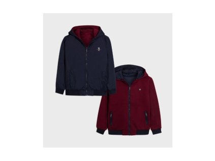 Chlapčenská bunda MAYORAL 7464 modrá/bordó