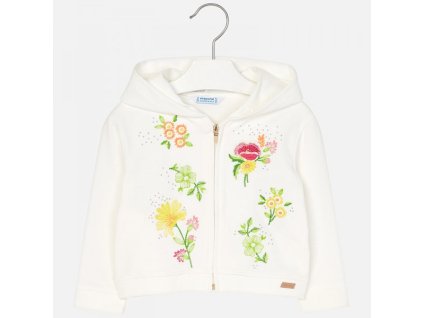 Dievčenská mikina MAYORAL 3420 smotanová