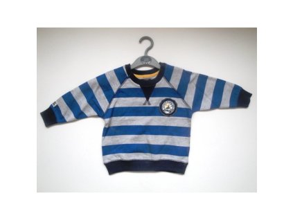 Mikina, modro-šedá