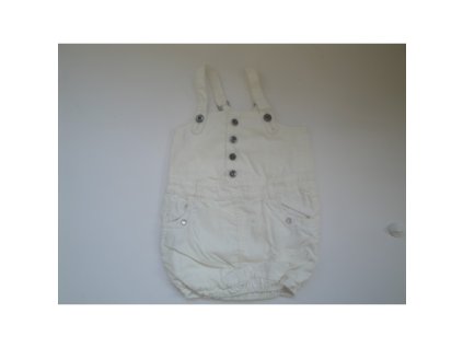 Menčestrové šaty, krémové